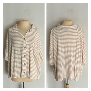 Torrid knit button down